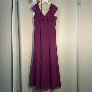 Jenny Yoo Bridesmaid Collection. Deep purple. Size 6.